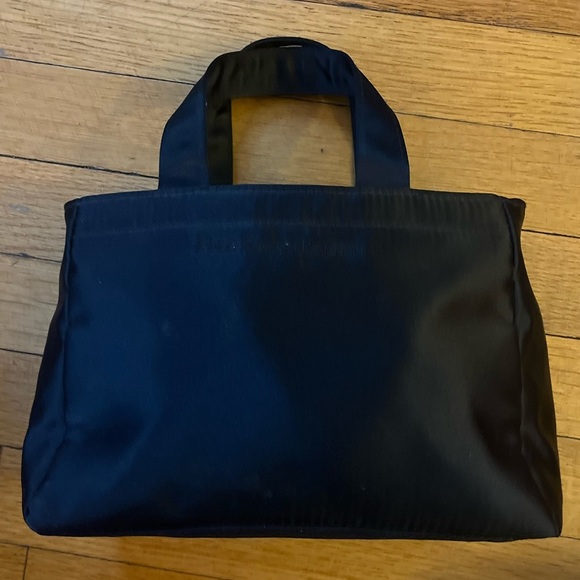 Polo Ralph Lauren black satin mini purse - Picture 2 of 8